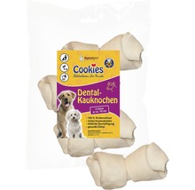 Friandises pour chiens Cookies Dental os à mâcher soin dentaire env. 10 cm 3 pièces friandises à mâcher-thumb-0