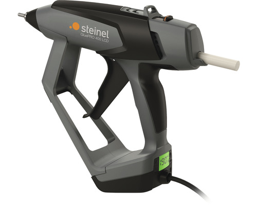 Pistolet à colle pro Steinel GluePRO 400 avec affichage LCD 40-230° C pour colles spéciales Pistolet à colle pro Steinel GluePRO 400 avec affichage LCD 40-230° C pour colles spéciales