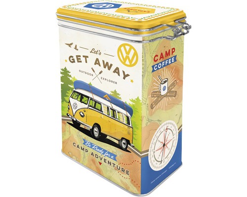 Boîte de conservation Bus VW - Get Away 7,5x11x17,5 cm-0