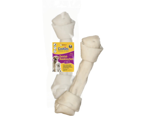 Friandises pour chiens Cookies Dental os à mâcher soin dentaire env. 33 cm friandises à mâcher