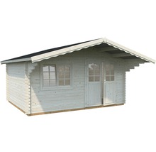 Abri de jardin Palmako Sally 15,5 m² y compris plancher et auvent 515 x 530 cm imprégné par immersion