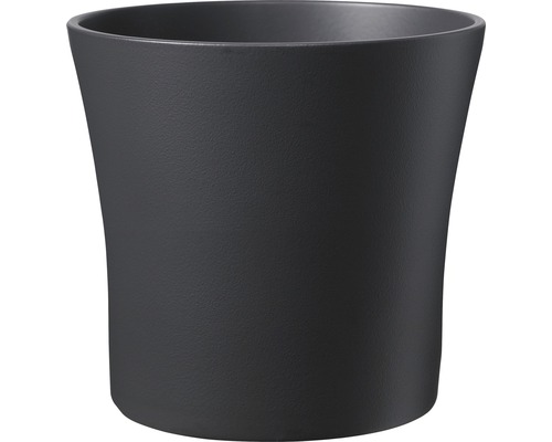 Pot de fleurs Soendgen céramique Ø 28 H 27 cm anthracite Pot de fleurs en plastique