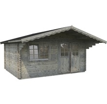 Gartenhaus aus Holz mit Fenster und Doppeltür