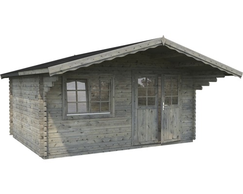 Gartenhaus aus Holz mit Fenster und Doppeltür