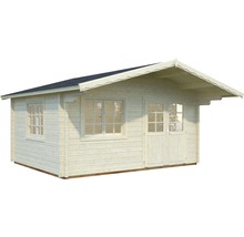 Gartenhaus aus Holz mit Fenster und Tür