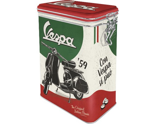 Boîte de conservation avec motif Vespa