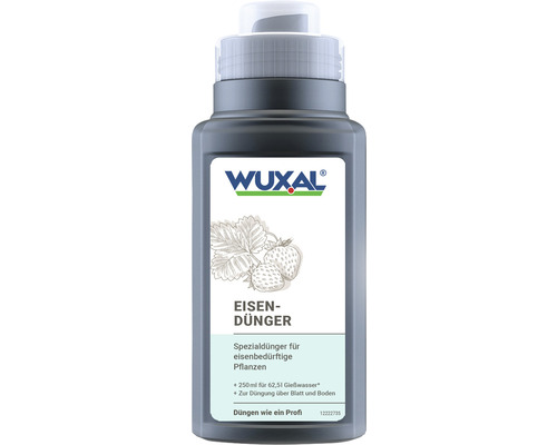 Engrais ferreux Hauert Wuxal engrais foliaire 0,25 L Engrais de fer Wuxal en bouteille