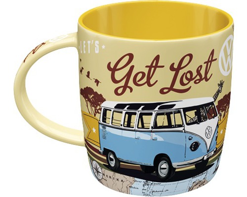 Tasse Bus VW Let's Get Lost 0,33 l 8,5x8,5x9 cm