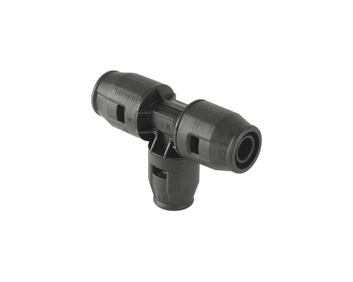 Pièce en T GEBERIT PushFit plastique 20 mm x 16 mm x 16 mm 651.314.00.1 Raccord en T Geberit pour installation sanitaire