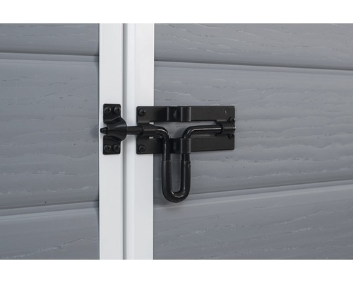 Loquet sur une porte de jardin