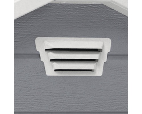 Pignon avec ventilation