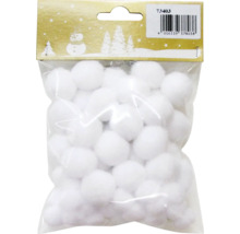 Paquet de pompons blancs pour le bricolage