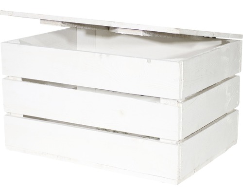 Caisse en bois avec couvercle