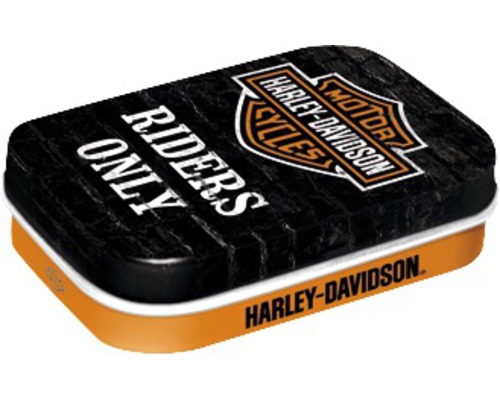 Boîte à pilules Harley-Davidson Only 6x4x1,6 cm