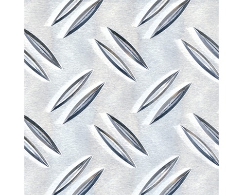 Tôle striée en aluminium 400x1.5x2000 mm Texture de tôle gaufrée en aluminium