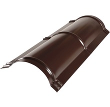 Tuile de toit marron individuelle