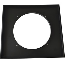 Cache carré avec ouverture ronde