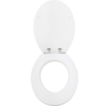 Abattant WC form & style Color Edge gris clair mat avec abaissement automatique-thumb-3
