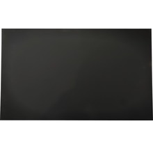 Une plaque noire.