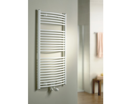 Radiateur de salle de bains SCHULTE Europa 1535x600 mm blanc alpin avec raccordement au centre Radiateur de salle de bains SCHULTE Europa 1535x600 mm blanc alpin avec raccordement au centre