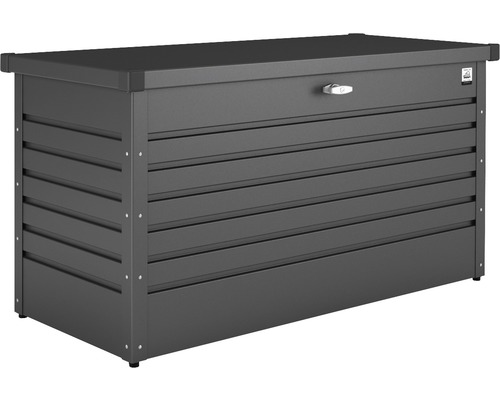Auflagenbox biohort FreizeitBox 180, 181 x 79 x 71 cm, dunkelgrau-metallic