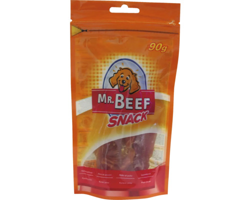 Hundefutter MR. BEEF Hühnchenbrust 90 g Kauartikel