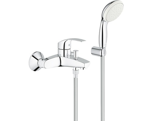 Mitigeur de baignoire GROHE Eurosmart chrome brillant 3330220A Mitigeur de baignoire GROHE Eurosmart chrome brillant 3330220A