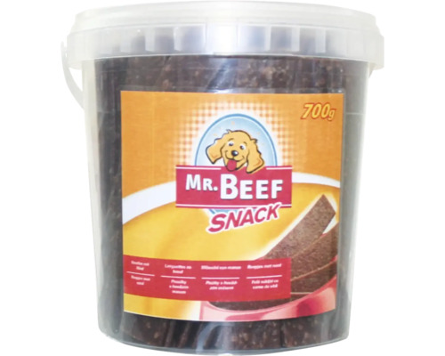 Hundesnack MR. BEEF Kaustreifen Rind 70 Stück Kauartikel