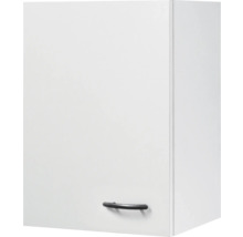 Armoire suspendue Flex Well Wito lxpxh 40x32x54 cm blanc mat démontée tirant réversible (peut être montée à gauche ou à droite)