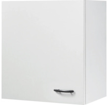Armoire suspendue Flex Well Wito lxpxh 50x32x54 cm blanc mat démontée tirant réversible (peut être montée à gauche ou à droite)