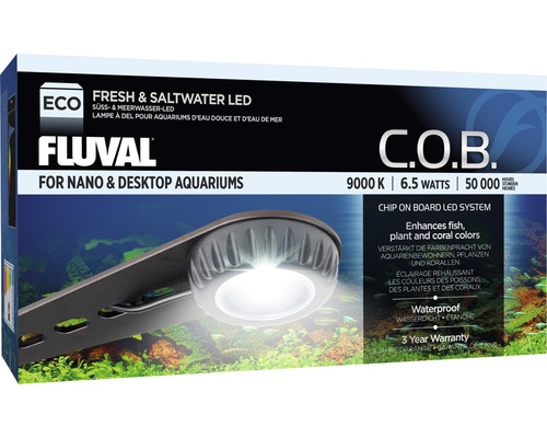 clairage d aquarium Fluval Nano C.O.B. Fresh Saltwater LED