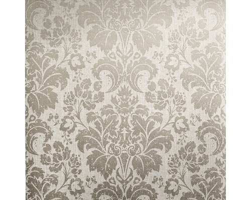 Vliestapete 67068-HOR Pure & Noble IV Marylin Taupe silber Tapete mit floralem Muster