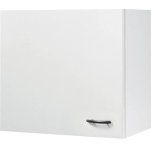 Armoire suspendue Flex Well Wito lxpxh 60x32x54 cm blanc mat démontée tirant réversible (peut être montée à gauche ou à droite)