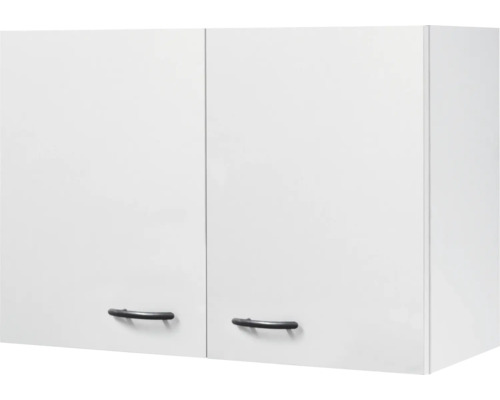 Flex Well Hängeschrank Wito BxTxH 80x32x55 cm Frontfarbe weiß matt Anschlag links rechts