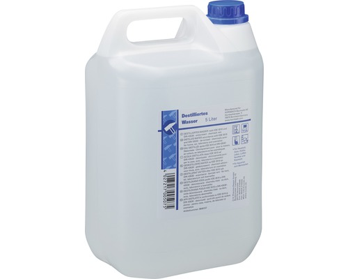 Eau distillée 5 L déminéralisée Eau distillée 5 L déminéralisée