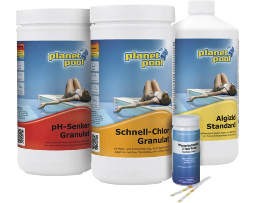 Kit de démarrage pour l'entretien de l'eau, 5 pièces Kit de démarrage pour l'entretien de l'eau, 5 pièces