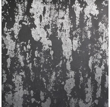 Papier peint intissé 67527-HOR Pure & Noble IV Ava Charcoal noir