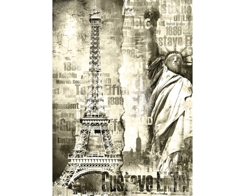 Papier peint panoramique 908 Tour Eiffel 1 pce 175 x 115 cm