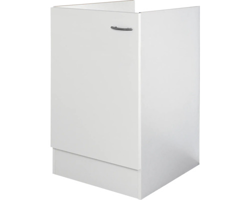 Meuble bas sous évier Flex WellPalmaria/Wito largeur 50 cm blanc