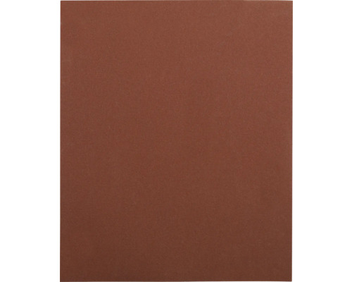 Feuille papier de verre 230x280 grain 120 - lot de 8 pièces