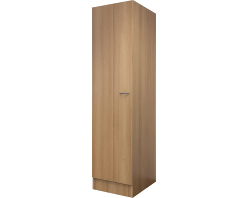 Armoire à vaisselle Ischia/Nano décor hêtre (L x H x P) 50 x 200 x 57 cm-0