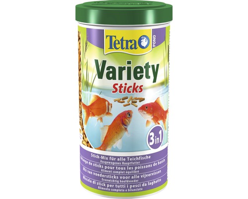 TetraPond Nourriture pour poissons Variety Sticks 1 L