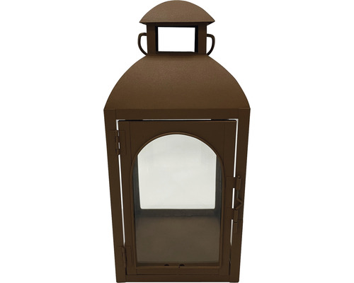 Laterne Lafiora Metall 14 x 14 x 30 cm rost Laterne Lafiora Metall 14 x 14 x 30 cm rost