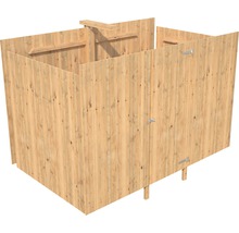 Sichtschutzzaun aus Holz