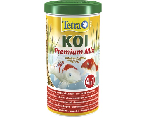 Nourriture pour bassin de jardin Tetra Pond Koi Premium Mix 1 L