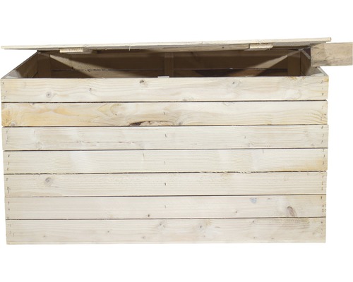 Coffre en bois avec couvercle