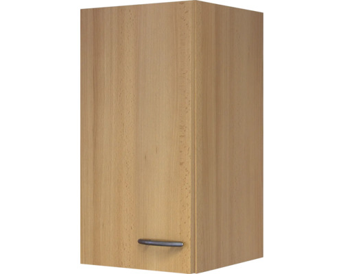 Armoire suspendue Flex Well Nano lxpxh 30x32x54 cm couleur de façade hêtre mat tirant réversible (montage à gauche ou à droite)