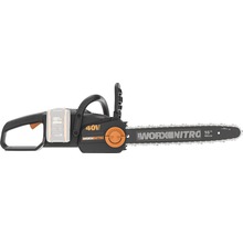 Akku-Kettensäge WORX Nitro 40V (2 x 20V) 40cm WG385E.9, Brushless Motor, ohne Akku und Dual-Ladegerät