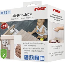 Verrou magnétique Reer pour placards et tiroirs blanc - HORNBACH Luxembourg