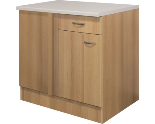 Meuble bas de cuisine avec tiroir et porte